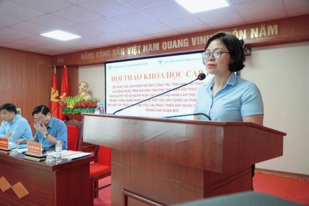 Hội thảo khoa học đề xuất giải pháp đổi mới công tác tôn vinh trí thức khoa học và công nghệ tỉnh Phú Thọ